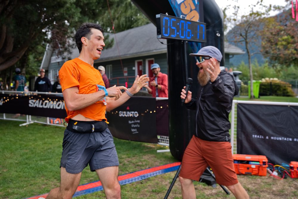 B.C. Ultramarathon Record Squamish B.C. Ultramarathon Record Squamish